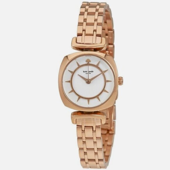 FINAL SALE Kate Spade Women's Barrow Rose Gold Stainless Steel Watch NWT - Picture 1 of 6